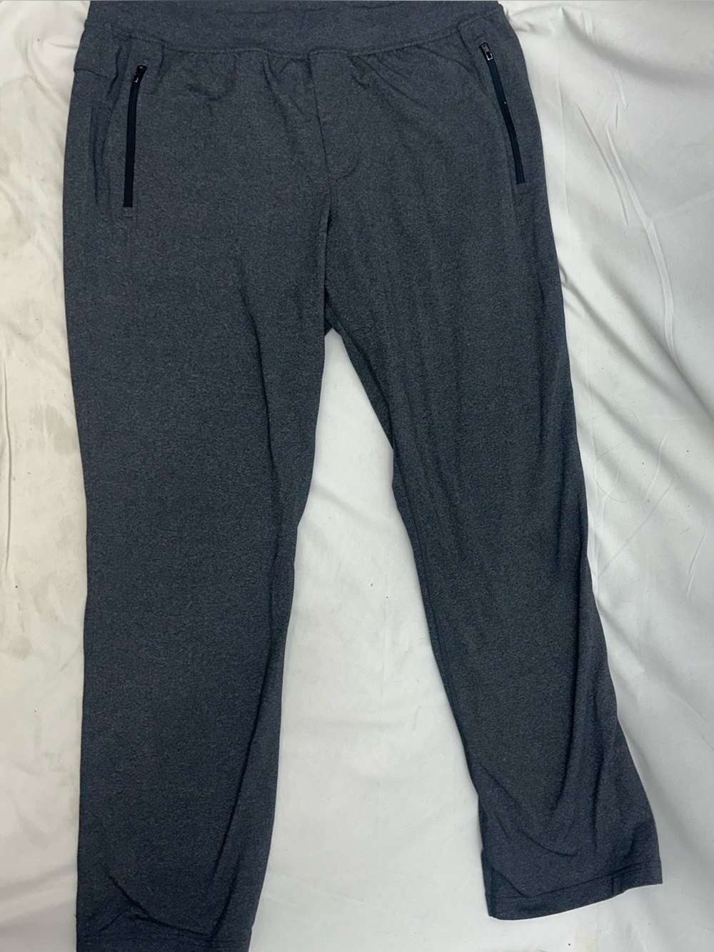 lululemon athletica Men's Dark Charcoal Zip-Pocket lounge pants XXL